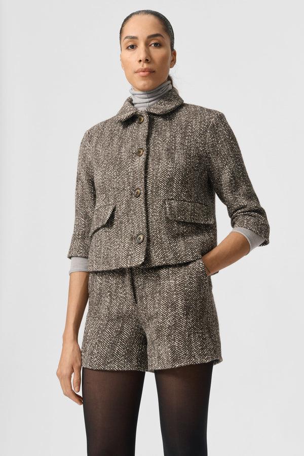 Lovechild 1979 Daliah Jacket - Brown Herringbone