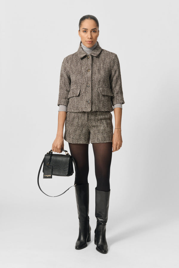 lovechild 1979 Daliah Jacket - Brown Herringbone