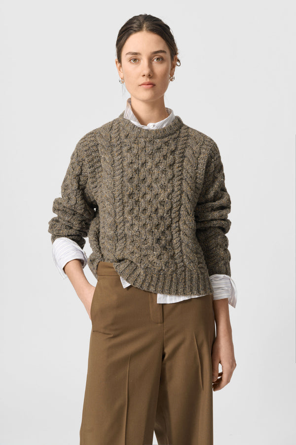 Lovechild 1979 Daphne Sweater - Multi Green