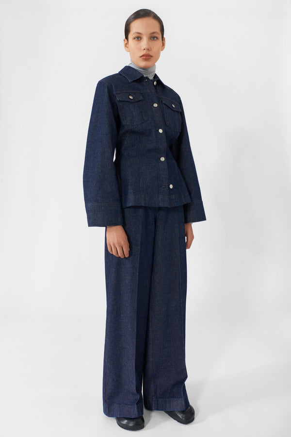 Lovechild 1979 Gracie Shirt - Dark Denim