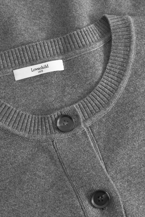 Lovechild 1979 Jasmine Cardigan - Grey Melange