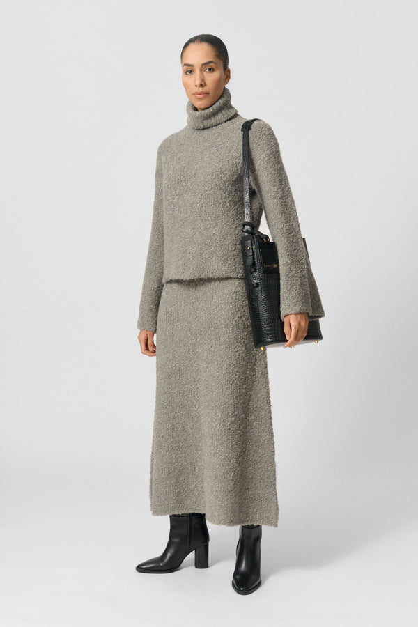 lovechild 1979 Kain Skirt - Taupe Grey