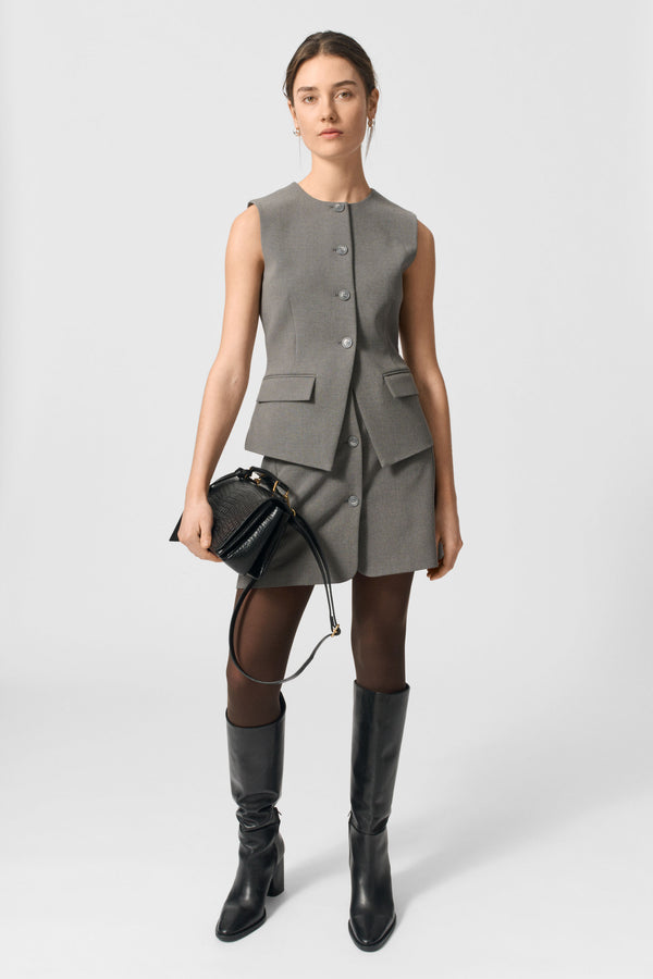 lovechild 1979 Kendra Vest - Dark Grey