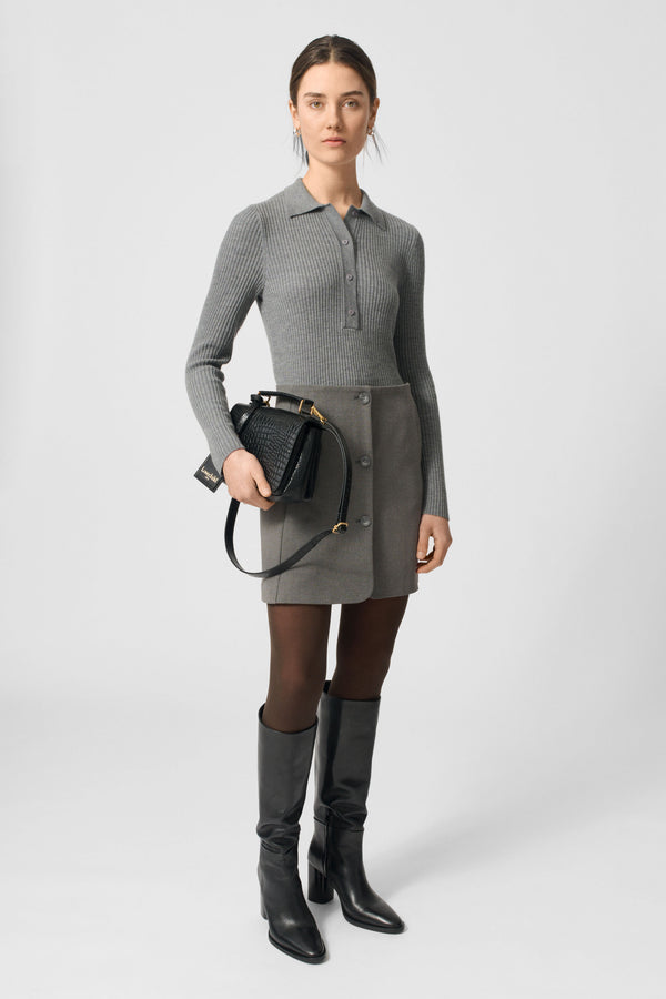 lovechild 1979 Lisa Blouse - Grey Melange