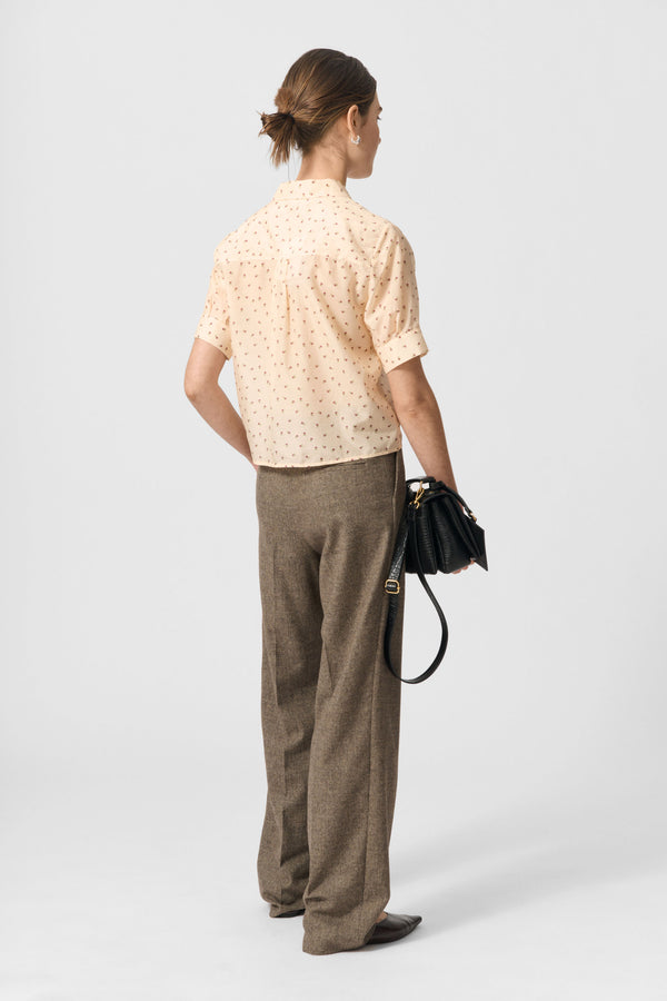 Lovechild 1979 Lucas Pants - Beige Houndstooth