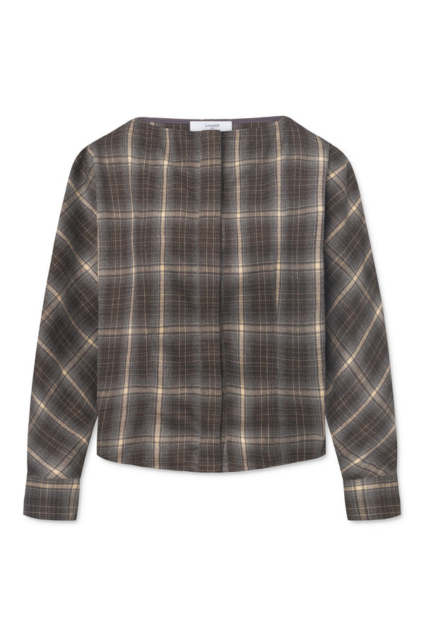 Lovechild 1979 Lucille Blouse - Green Multi Check