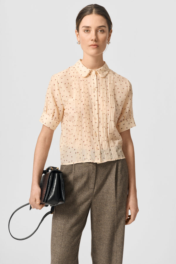 Lovechild 1979 Norah Blouse - Bordeaux Flower