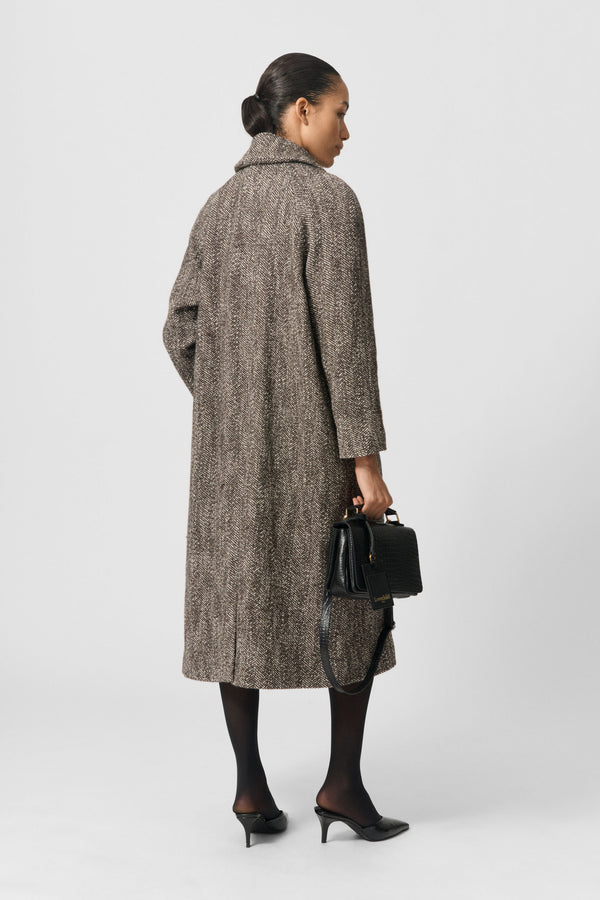 Lovechild 1979 Taylor Coat - Brown Herringbone
