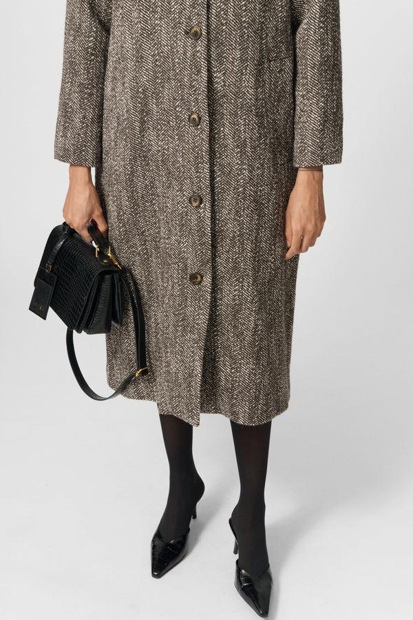 Lovechild 1979 Taylor Coat - Brown Herringbone