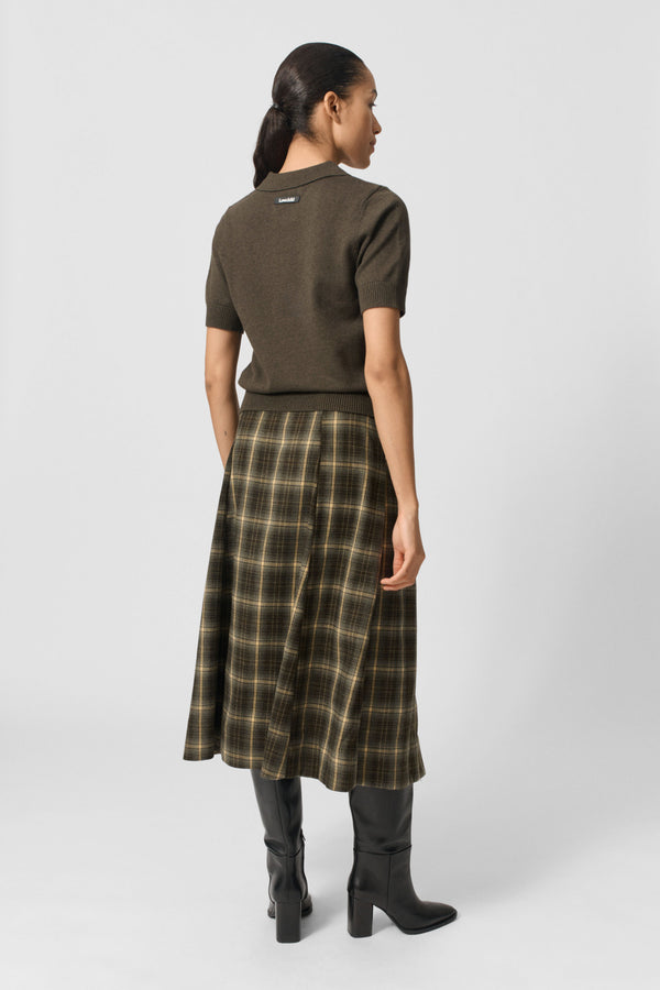 Lovechild 1979 Violette Top - Army Melange