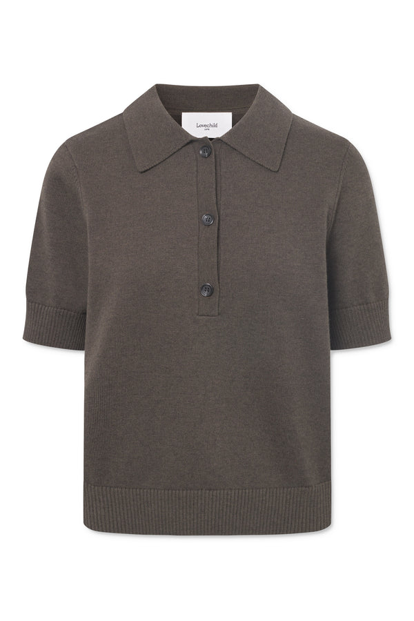 Lovechild 1979 Violette Top - Army Melange