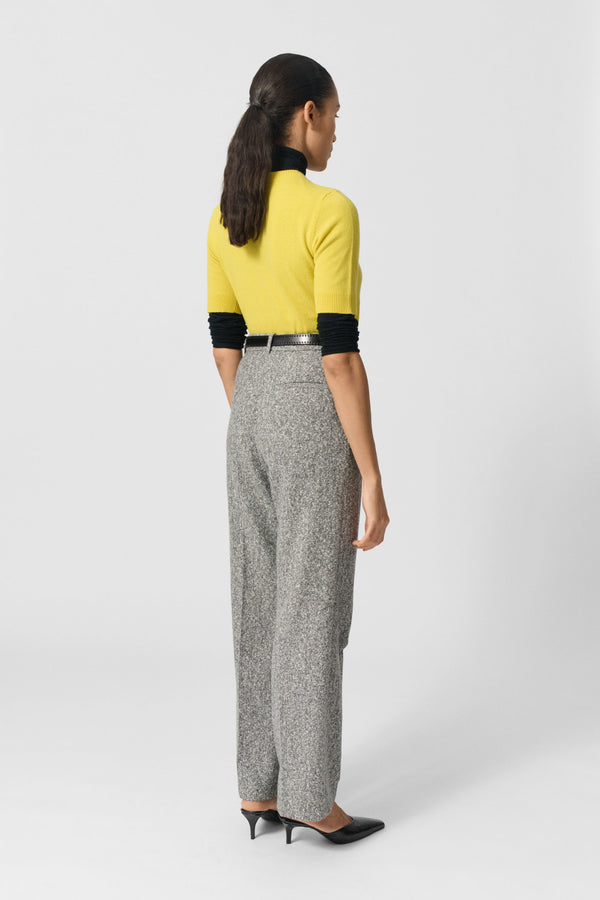 Lovechild 1979 Lucas Pants - Black And White Herringbone