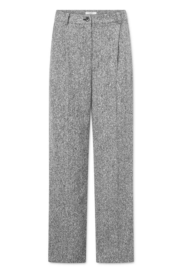 Lovechild 1979 Lucas Pants - Black And White Herringbone