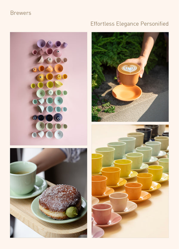 Loveramics 150ml Embossed Tasting Cup And 13cm Embossed Plate