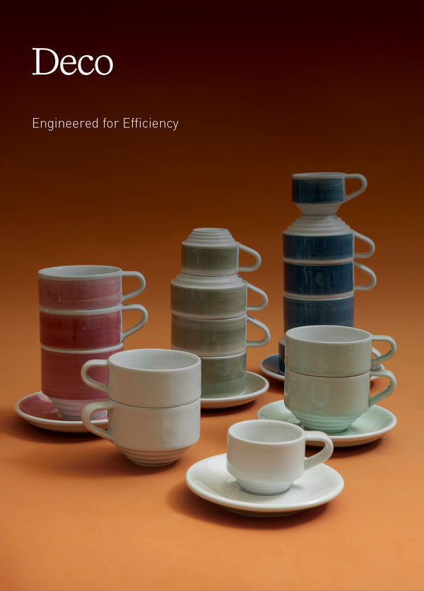 Loveramics 165ml Flat White Cup And 13cm Shared Saucer