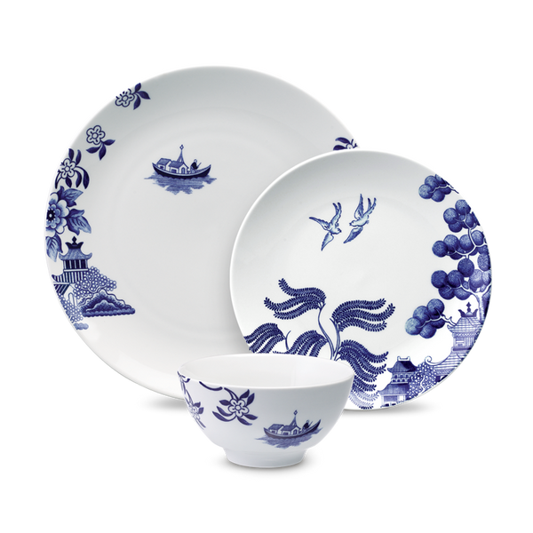 loveramics 12pc Bundle for 4 People (Western) (Cobalt)