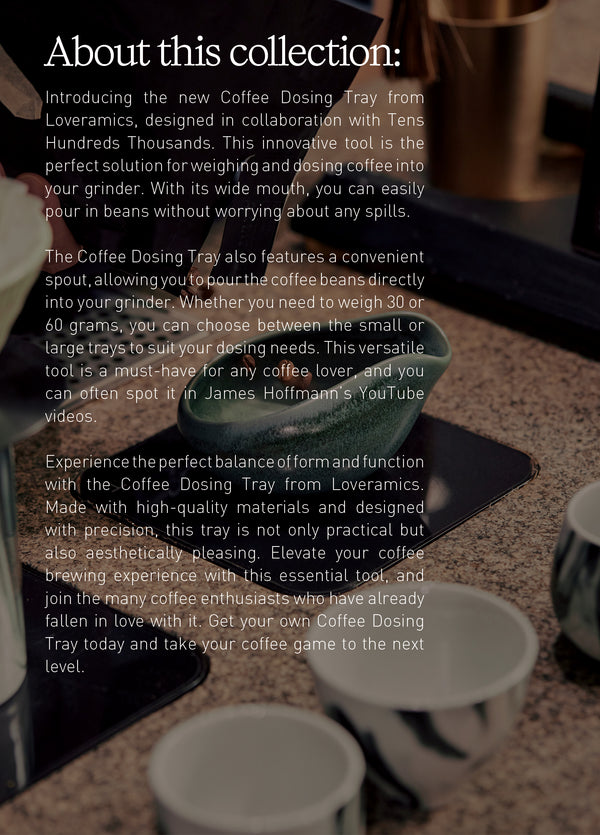 Loveramics Set Of 2 Coffee Dosing Trays