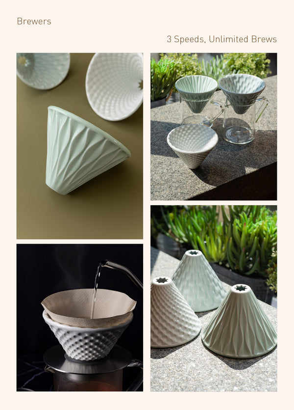 Loveramics Set Of 3 Coffee Dripper