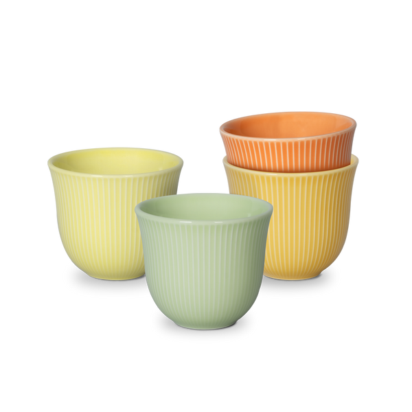 loveramics Set of 4 Embossed Tasting Cup (Gleam)