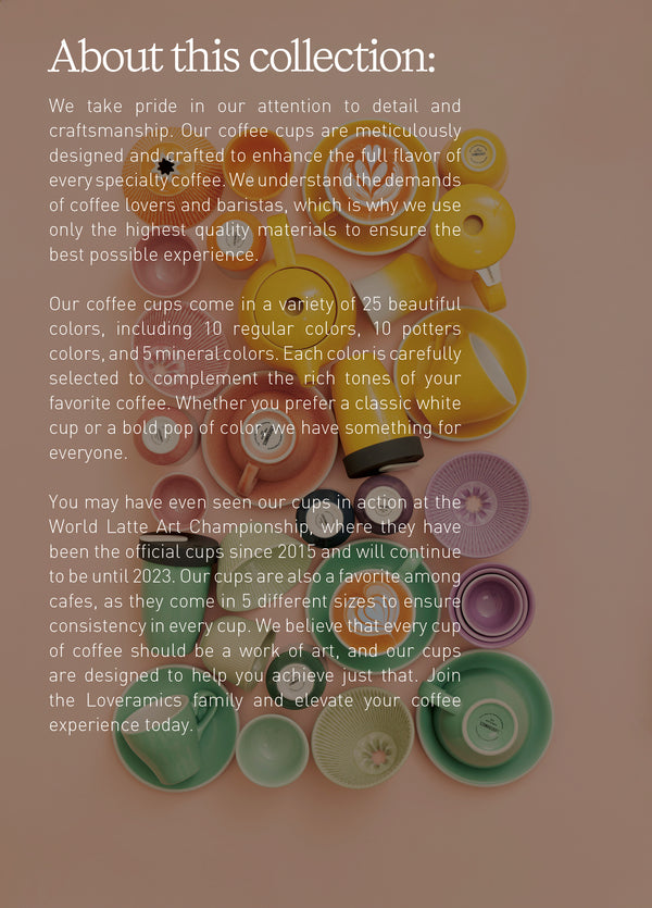 Loveramics WOC 2024 Special Edition Cups Set (Copenhagen)