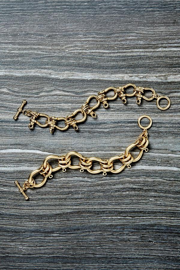 Loveshackfancy Brinker+Eliza Nautical Link Bracelet