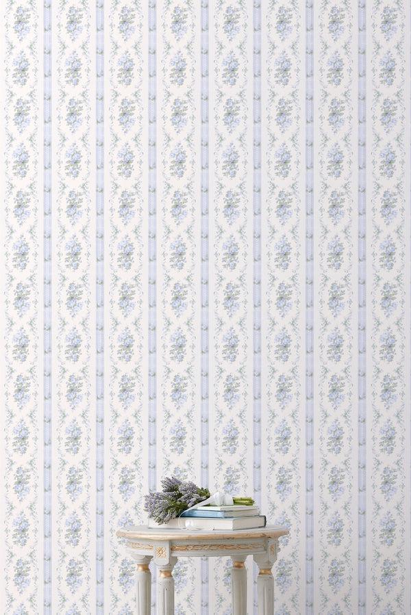 loveshackfancy Dreamy Days Sweet Blue Standard Wallpaper
