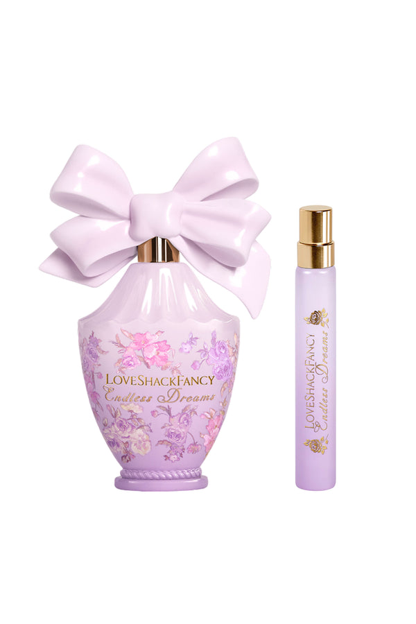 loveshackfancy Endless Dreams Full Size & Travel Spray Perfume Bundle
