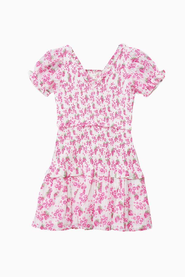 loveshackfancy Girls Banson Summer Heirloom Print Dress