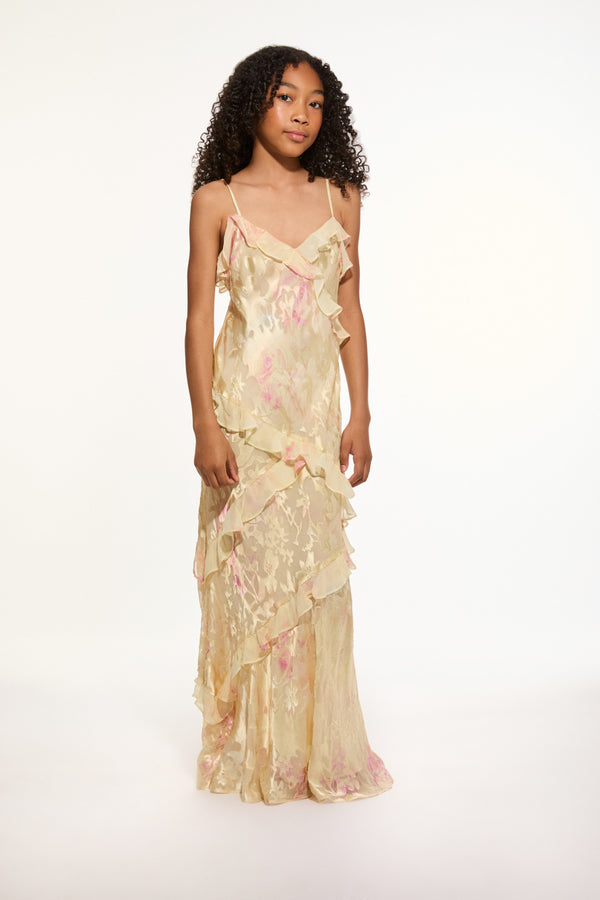 Loveshackfancy Girls Mini Rialto Summer Heirloom Print Dress