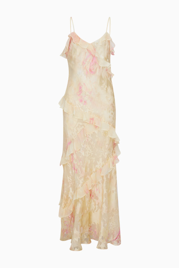 Loveshackfancy Girls Mini Rialto Summer Heirloom Print Dress