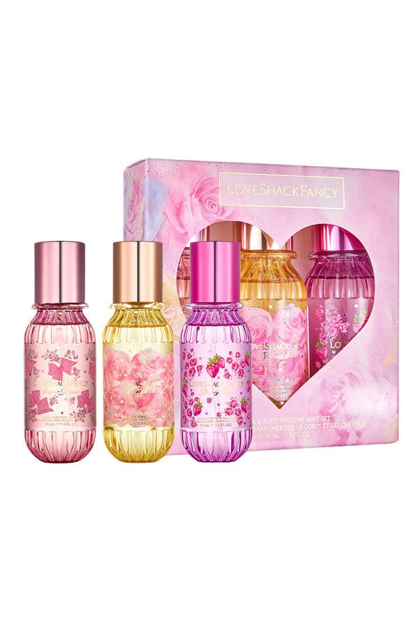 loveshackfancy Have My Heart Mini Hair & Body Perfume Mist Set