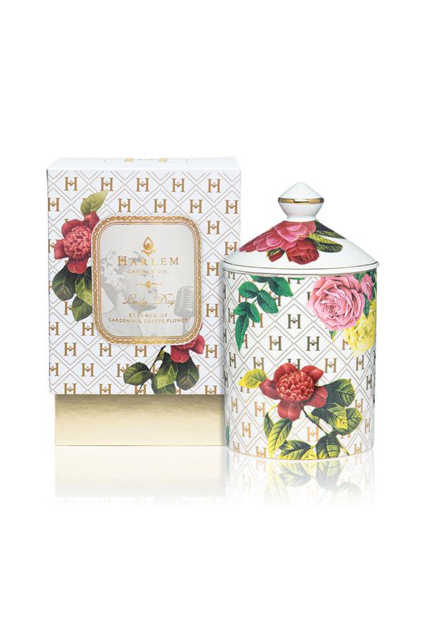 loveshackfancy Lady Day Ceramic Candle by Harlem Candle Company