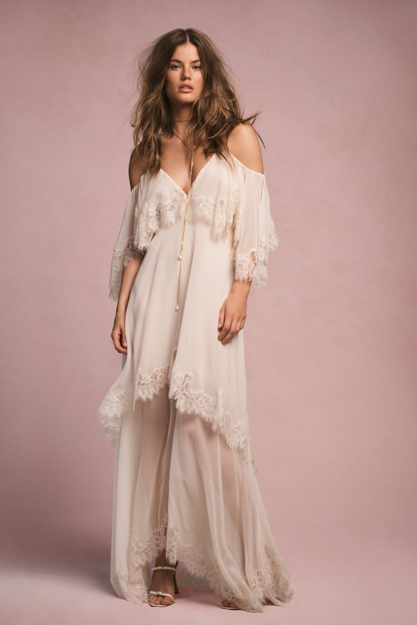 loveshackfancy Annavelle Silk Chiffon Maxi Dress