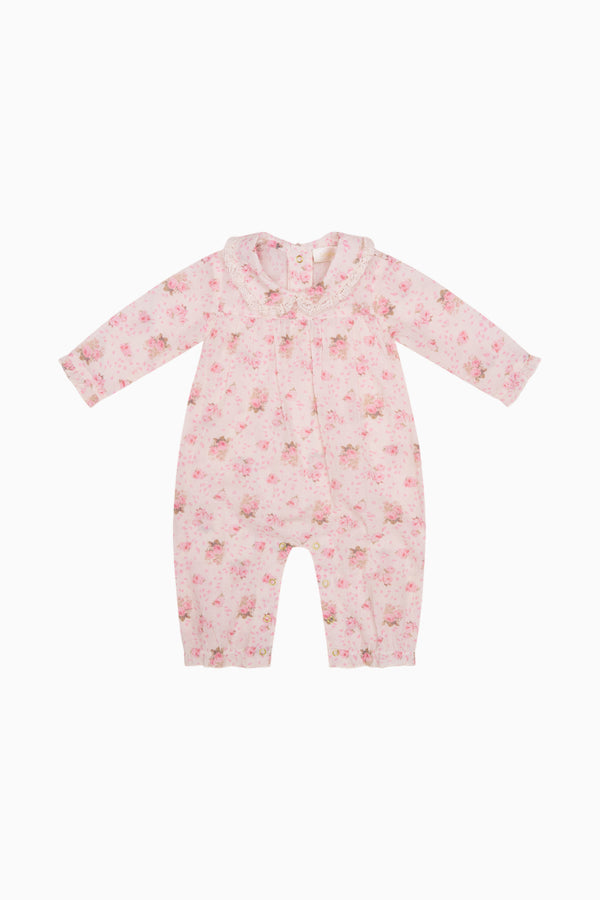 Loveshackfancy Baby Lany Cotton Floral Onesie