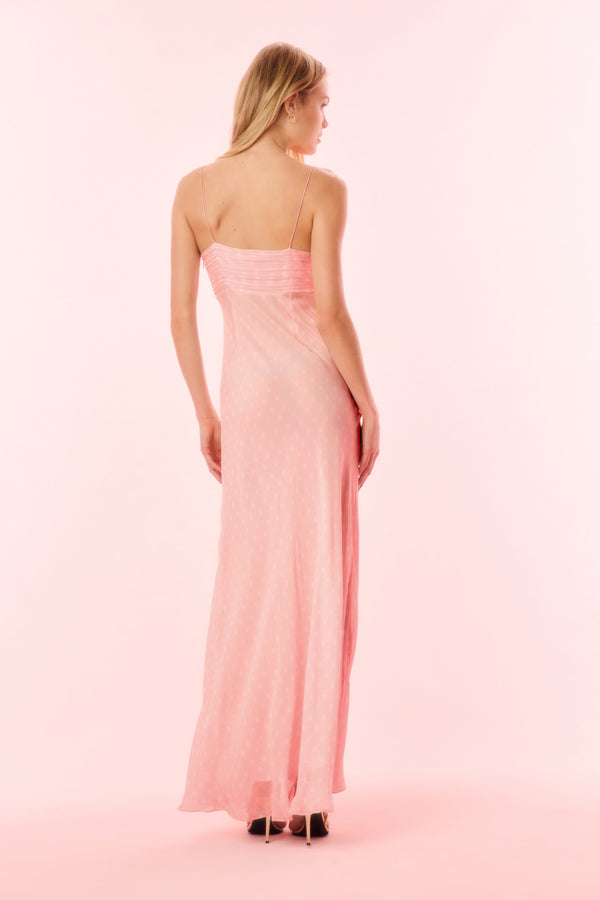 Loveshackfancy Bellby Polkadot Bow Gown