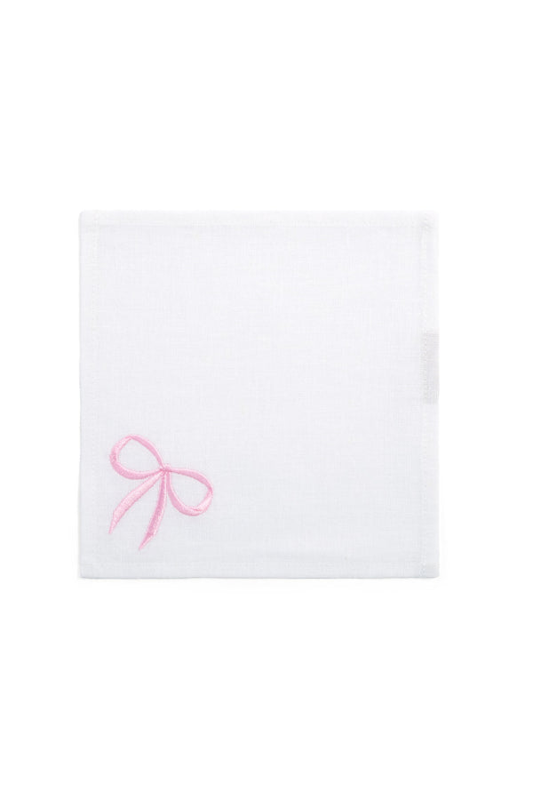 Loveshackfancy Bow Cocktail Napkins Set Of 4