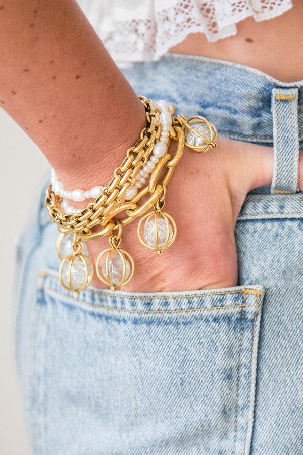 Loveshackfancy Brinker+Eliza End Game Bracelet