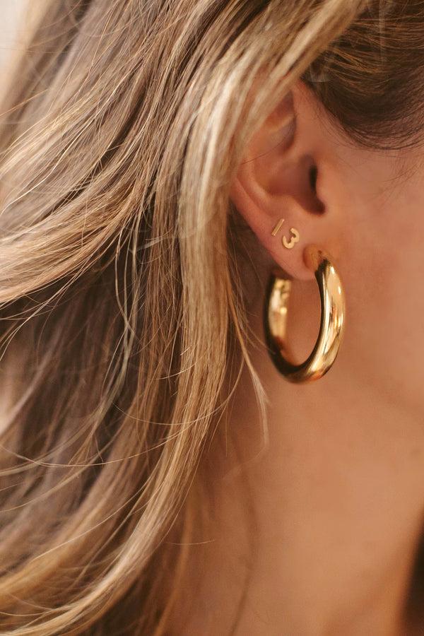 Loveshackfancy Brinker+Eliza Jumbo Hoops