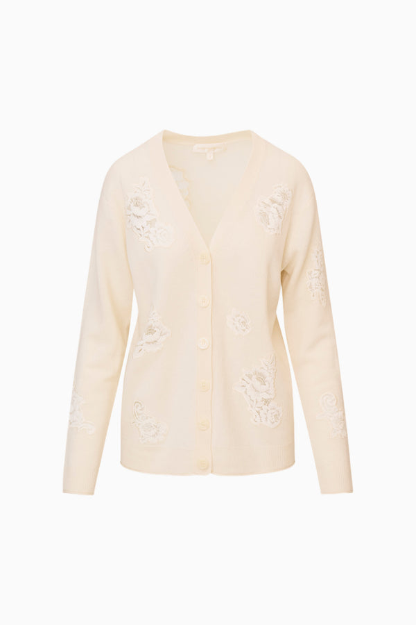 Loveshackfancy Brynnella Cashmere Cardigan