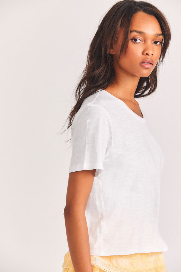 Loveshackfancy Calix Cotton Tee