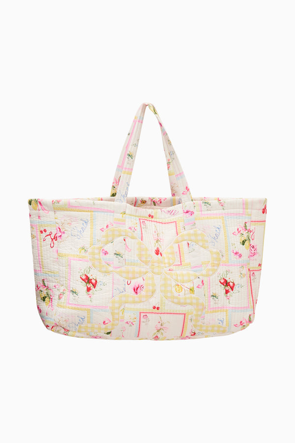 loveshackfancy Cyndi Fruit Print Tote