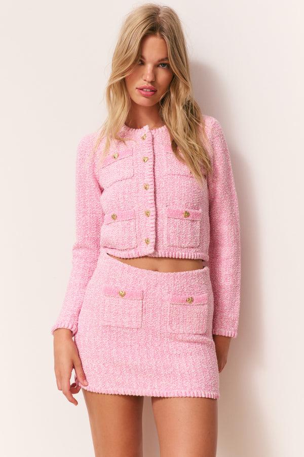 Loveshackfancy Delcie Cotton Knit Cardigan