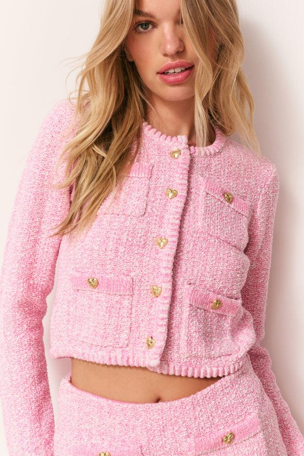 loveshackfancy Delcie Cotton Knit Cardigan