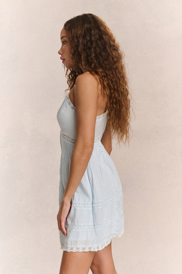 Loveshackfancy Docila Heritage Cotton Mini Dress