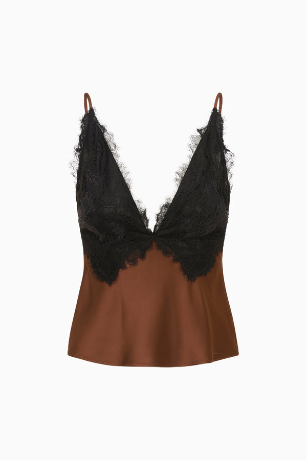 Loveshackfancy Elloryn Satin Cami Top