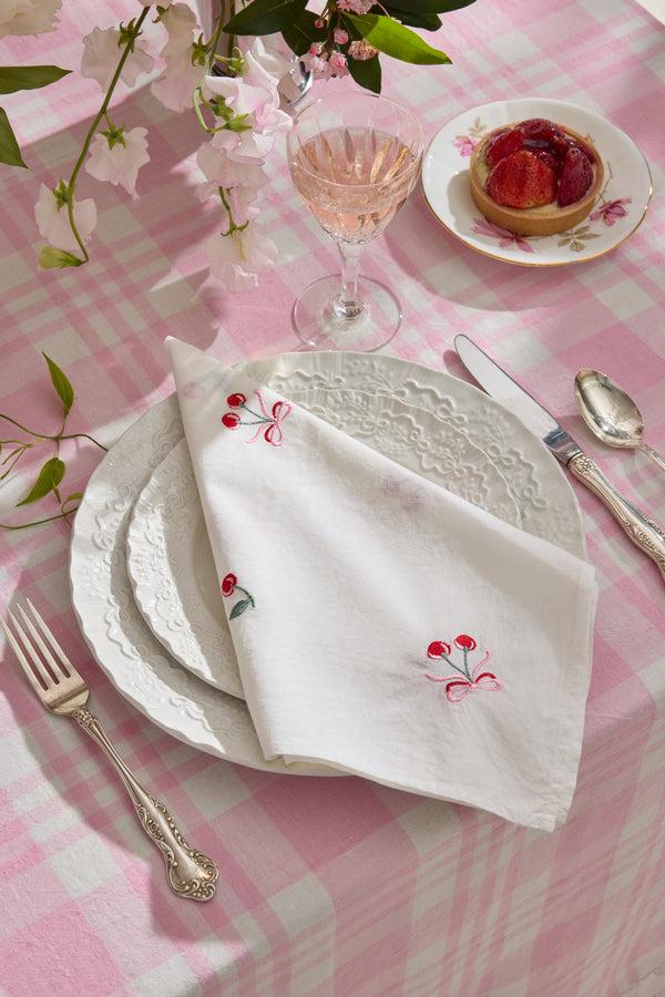 loveshackfancy Embroidered Napkins - Set of 4