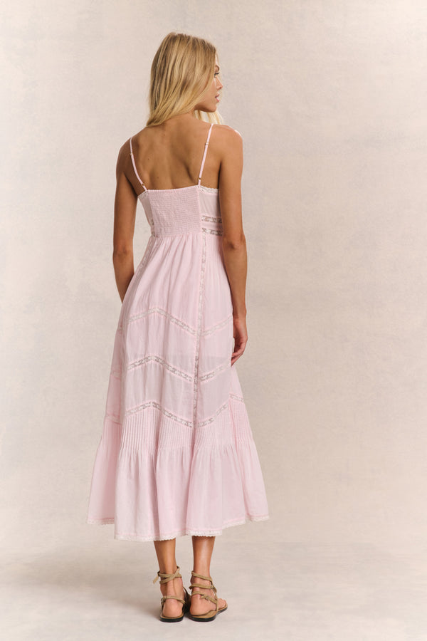 Loveshackfancy Esilda Heritage Cotton Midi Dress