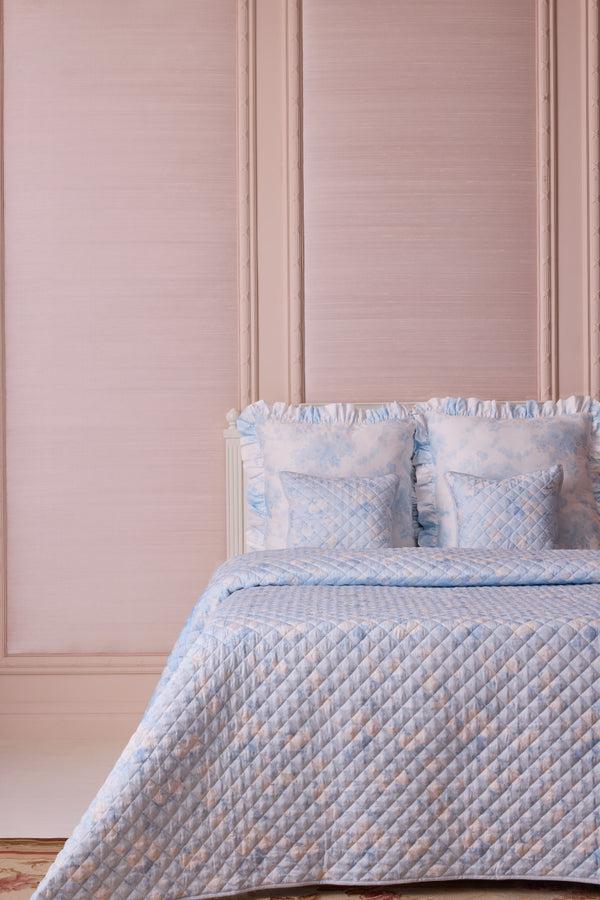 Loveshackfancy Floral Quilted Pillow