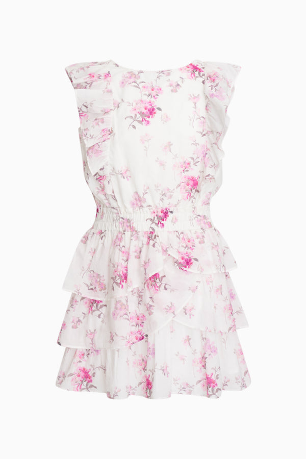 Loveshackfancy Girls Decker Upcycled Cotton Dress