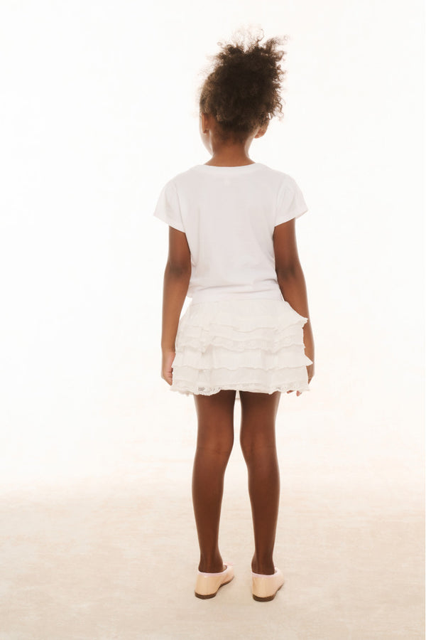 Loveshackfancy Girls Heritage Billie Skirt